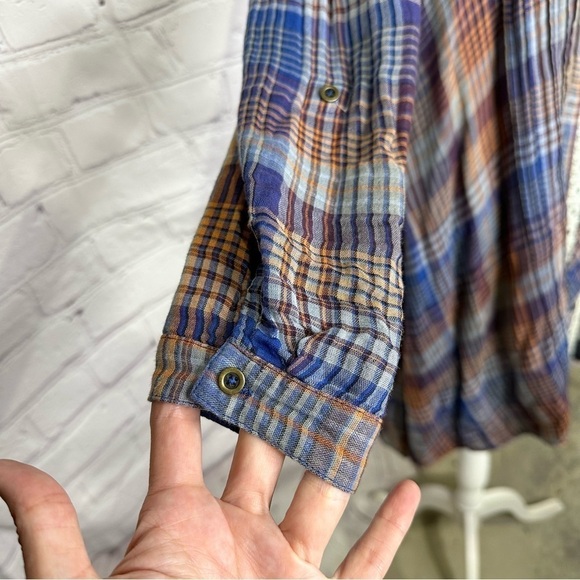 Anthropologie Holding Horses Abita plaid shirtdress - Picture 7 of 15